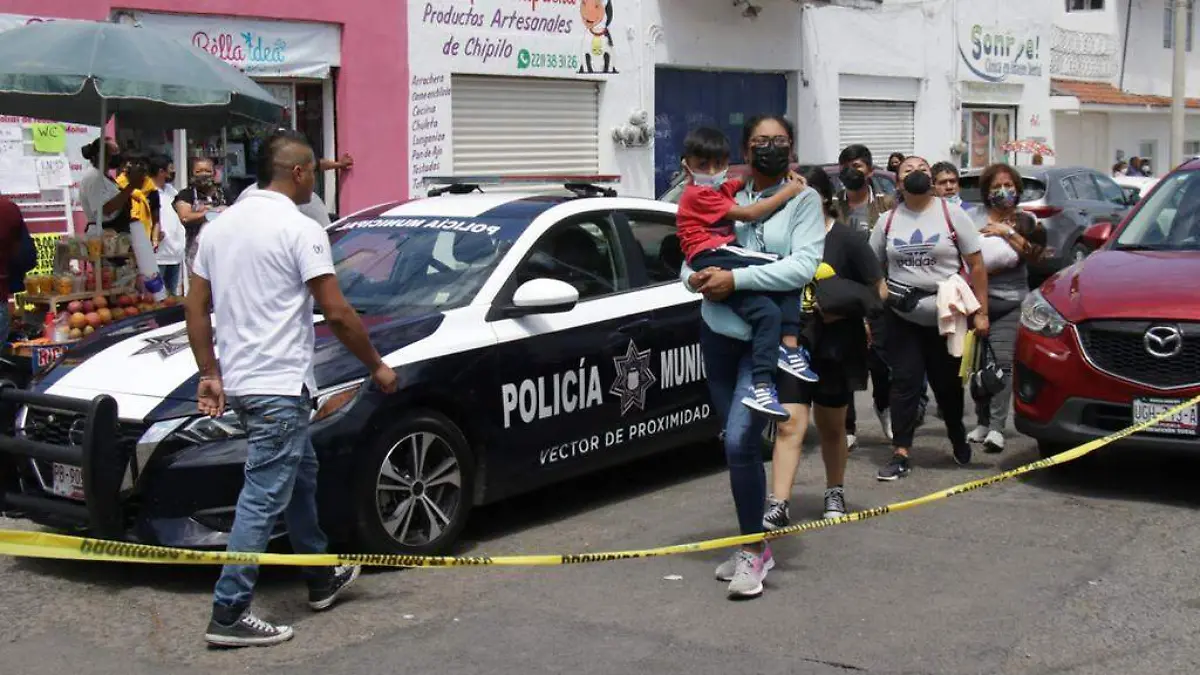 Cuatro heridos tras balacera en centro de vacunación a niños en Puebl